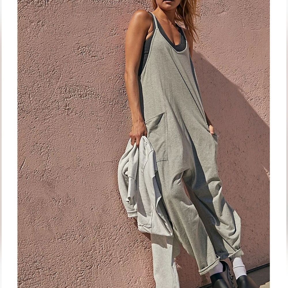 Grey hot shot free people size L.